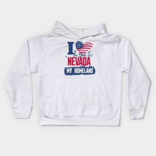 Nevada my homeland Kids Hoodie